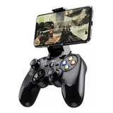 Controle Sem Fio Joystick Pc Ps3 Ps4 Switch Celular Android Cor Preto