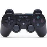 Controle Sem Fio Joystick Sony Playstation Dualshock 3 Preto