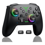 Controle Sem Fio Rgb Compatível Nintendo Switch Lite Oled Pc