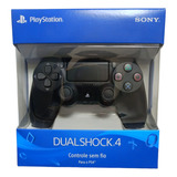 Controle Sem Fio Sony Dualshock 4 Preto Original Sony