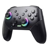 Controle Sem Fio Wireless Pro Turbo Muiltiplataforma Com Rgb
