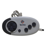 Controle Tectoy Mega Drive Original Branco 3 Botões