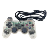 Controle Transparente Playstation 1 E 2 Jogos Videogame 