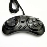 Controle Turbo Compatível Com Sega Mega Drive 1, 2 E 3