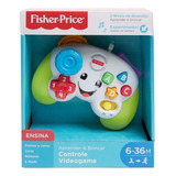 Controle Videogame Educativo Musical C/luz Baby Fisher Price