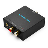 Conversor Audio Digital Para Analogico P2 Rca Som Vention