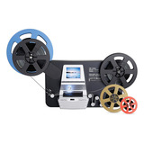 Conversor De Filme Super 8 De 8 Mm Para Digital, Digitalizador De Scanner De Filme Com Tela De 2,4 Polegadas, Converte Bobinas De 3 Polegadas, 5 Polegadas, 7 Polegadas E 9 Polegadas Em