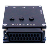Conversor De Transcodificador De Componentes Rgbs Scart Para