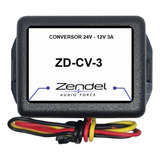 Conversor De Voltagem De 24v Para 12v Caminhão Zendel