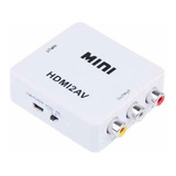  Conversor Hdmi X Av ( Video Composto 3 Rca )