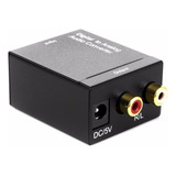 Conversor Optico Saida Digital Tv Toslink + Cabo Optico Som
