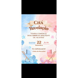 Convite Chá Revelação Interativo