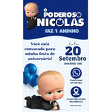 Convite Virtual Personalizado Infantil 
