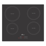 Cooktop Por Indução Fischer 4q Com 4 Bocas Preto 220v