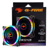 Cooler Fan Gamer Silencioso 120x120x25 Mm Gfire 2212 C/led