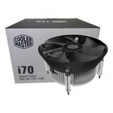 Cooler Master I70 Mini Itx Fan Gigante 120mm P/ Processador Cpu Intel Lga 1200 1151 1150 1155 Tdp 95w Sem Led
