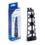 Cooler Para Ps5 Com Led E Usb Compativel Com Play 5 Ps5 Fat Cor Preto