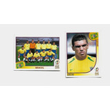 Copa Mundo 2002 Panini, Made In Brasil ( 02 Figurinhas ) 