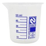 Copo Becker Plástico - Com Capacidade 50 Ml - Graduado ***