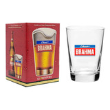 Copo Chopp Brahma De Vidro 350ml Cor Transparente