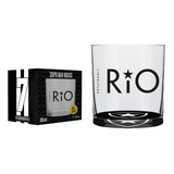 Copo Cylinder Rocks Whisky Botafogo 305 Ml Licenciado