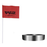 Copo De Buraco De Golfe Com Bandeira De Aço Inoxidável