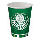 Copo De Papel 200ml Palmeiras Pacote Com 8 Un