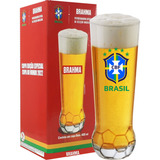Copo Oficial Para Chopp Brahma Seleção Brasileira - 350ml