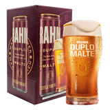 Copo Para Chopp E Cerveja Brahma Duplo Malte 425ml - Ambev Cor Transparente