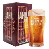 Copo Para Chopp E Cerveja Brahma Duplo Malte 425ml - Ambev Cor Transparente