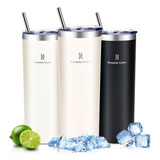 Copo Térmica 600ml Inox Anti-vazamento Para Café/chá/bebidas