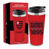 Copo Térmico Flamengo Emborrachado Times Futebol Oficial