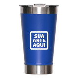 Copo Térmico Personalizado C/ Nome Logo Time C/ Tampa E Cor