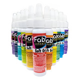 Corante Alimentício Soft Gel Fab Kit Com 10 Unidades