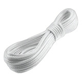 Corda De Retinida Branca Flutuante 8mm - 25 Metros