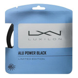 Corda Luxilon Alu Power 1.25mm Black - Set Individual - 17 L