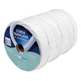 Corda Pp Seda Trançada 3mm Amarração Rolo 277m Resistente Nf
