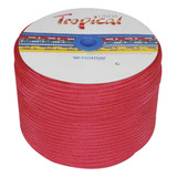 Corda Pp Tropical 10mm 190m Vermelha Riomar #n