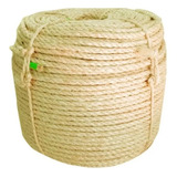 Corda Sisal 8mm 50 Metros Rasada Arranhador Gato Artesanatos