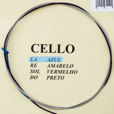 Corda Violoncelo Mauro Calixto 4/4 Sintética 1ª La A Cello