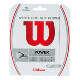 Corda Wilson Synthetic Gut Power 16 1.30mm Branca Set Indiv