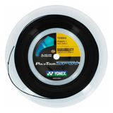 Corda Yonex Poly Tour Spin 16l 1.25mm Preto - Rolo C/ 200m