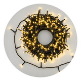 Cordão 300 Leds 30 Metros Prova D'água Bivolt Natal Cor Das Luzes Branca Quente 110v/220v