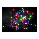 Cordão Pisca Colorido 8m Enfeite Natal Decoração Sortido Led 110v