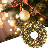 Cordão Pisca Pisca 30m 300 Led P/ Árvore Natal Luz Decoração Cor Das Luzes Branco Quente 220v