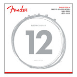 Cordas Para Guitarra Fender Nickel Plated Steel 012-052 250h