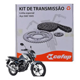 Coroa Pinhão Corrente Honda Cg Titan Fan 160 Original Cofap