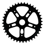 Coroa Roda Dentada Com 40 Dentes De Aço Preto Para Bicicleta
