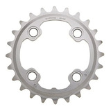 Coroa Shimano Deore Xt M785 24t Bcd 64mm 2x10 Mtb Dynasys