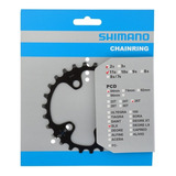 Coroa Shimano Slx Fc M7000 26d Bcd 64mm Assimétrico - 2x11v